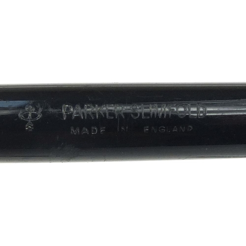 59 - Group of seven vintage Parker fountain pens including three vacumatics, slimfold, televisor junior a... 