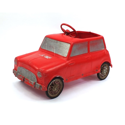 classic mini pedal car