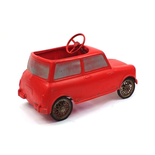 mini cooper pedal car