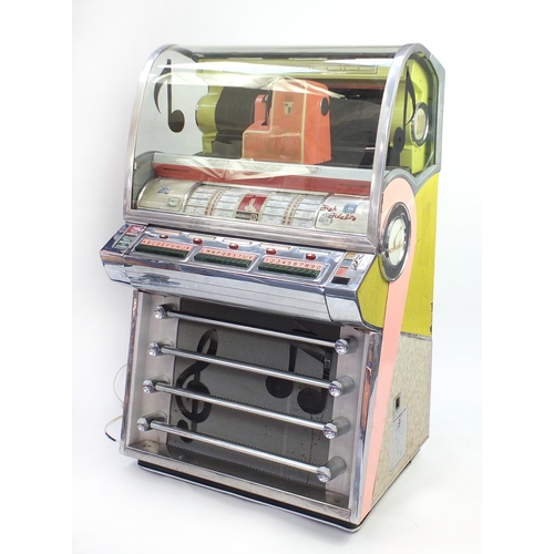 2001 - 1955 Seeburg Select O Matic 200 jukebox, 148cm H x 91.5cm W x 68.5cm D