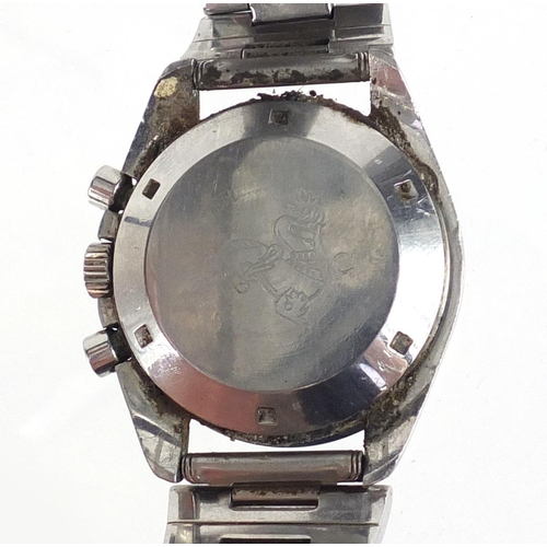 792 - Vintage gentleman's Omega Speedmaster Professional chronograph wristwatch, 40mm in diameter excludin... 