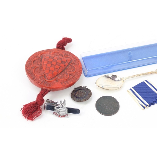 Objects including coins and a replica of - auctions & price archive