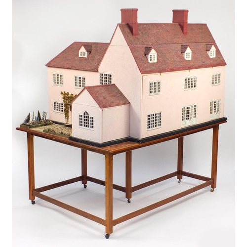 Very large hand made model of Dedham - auctions & price archive