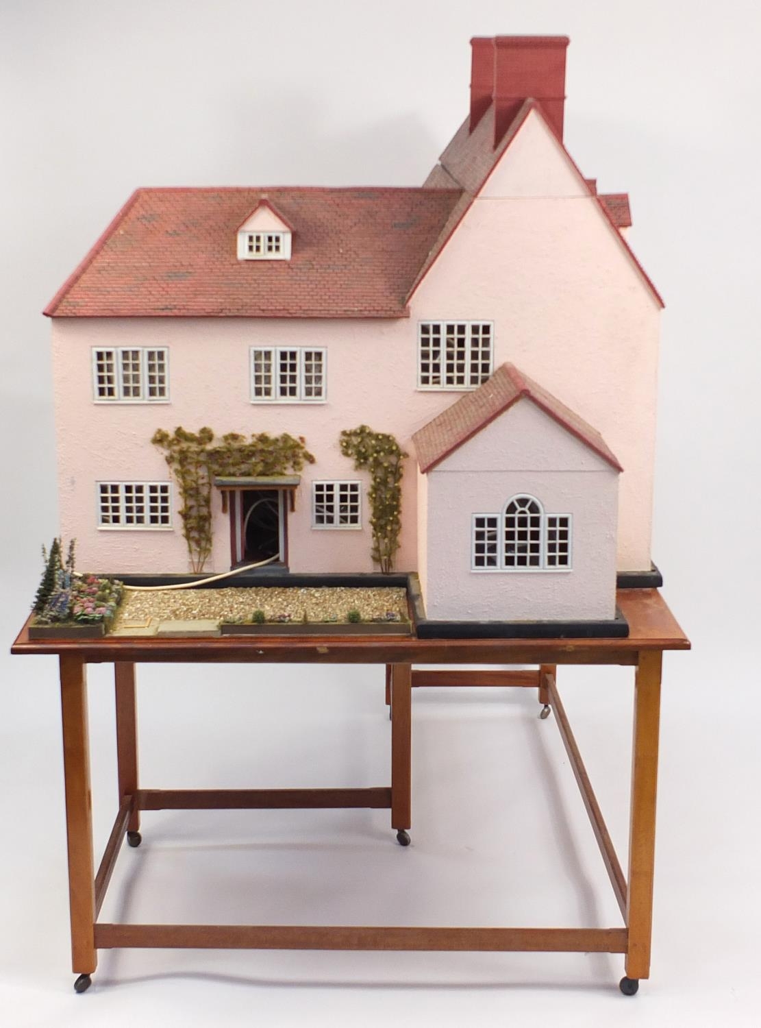 Very large hand made model of Dedham - auctions & price archive