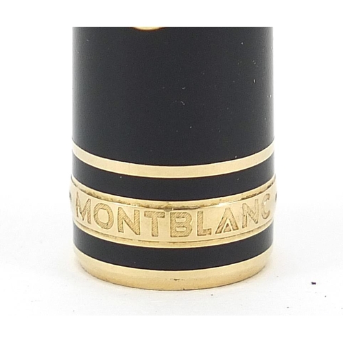52 - Montblanc Meisterstuck fountain pen with 14k gold nib numbered 4810, serial number PY1046185
