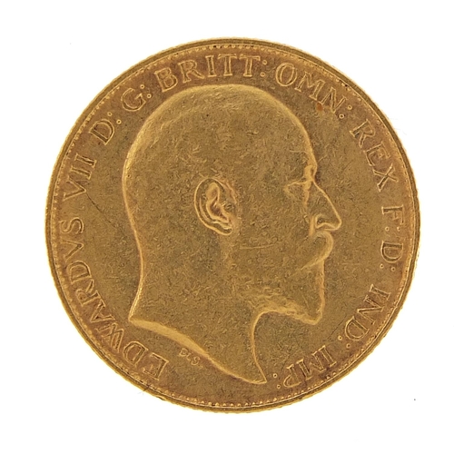 27 - Edward VII 1902 gold half sovereign - this lot is sold without buyer’s premium, the hammer price is ... 