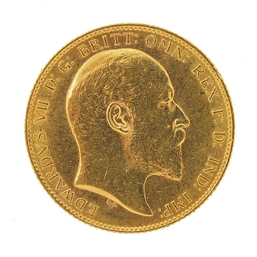 52 - Edward VII 1903 gold sovereign - this lot is sold without buyer’s premium, the hammer price is the p... 