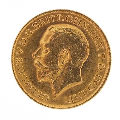 9 - George V 1915 gold sovereign - this lot is sold without buyer’s premium, the hammer price is the pri... 
