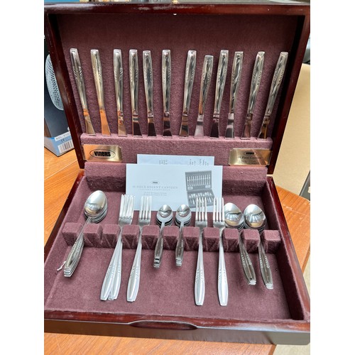 Set of Viners Regent Cutlery Canteen in Box