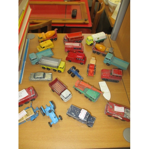 COLLECTION OF 1950S/60S LESNEY MATCHBOX 1-75 SERIES DIECAST VEHICLES