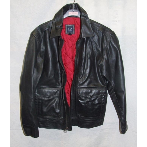 gap kids leather jacket