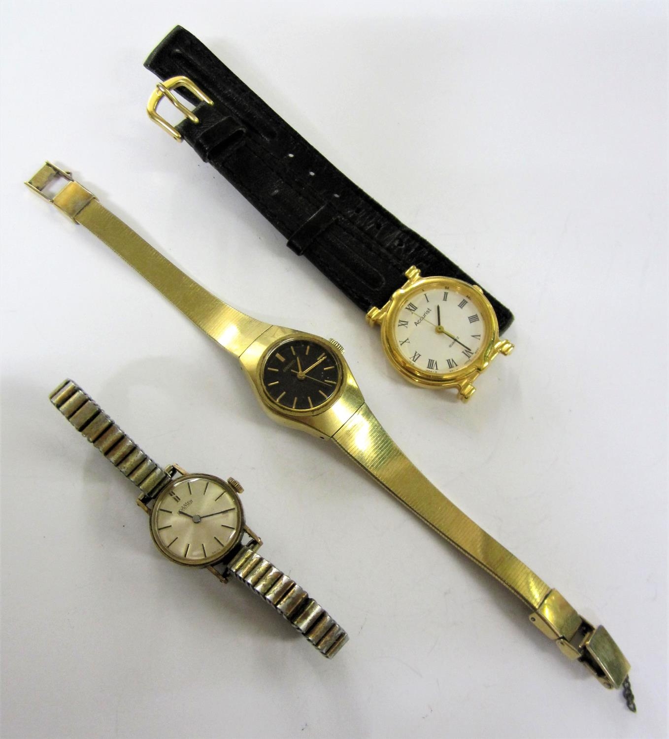 accurist vintage ladies gold watches