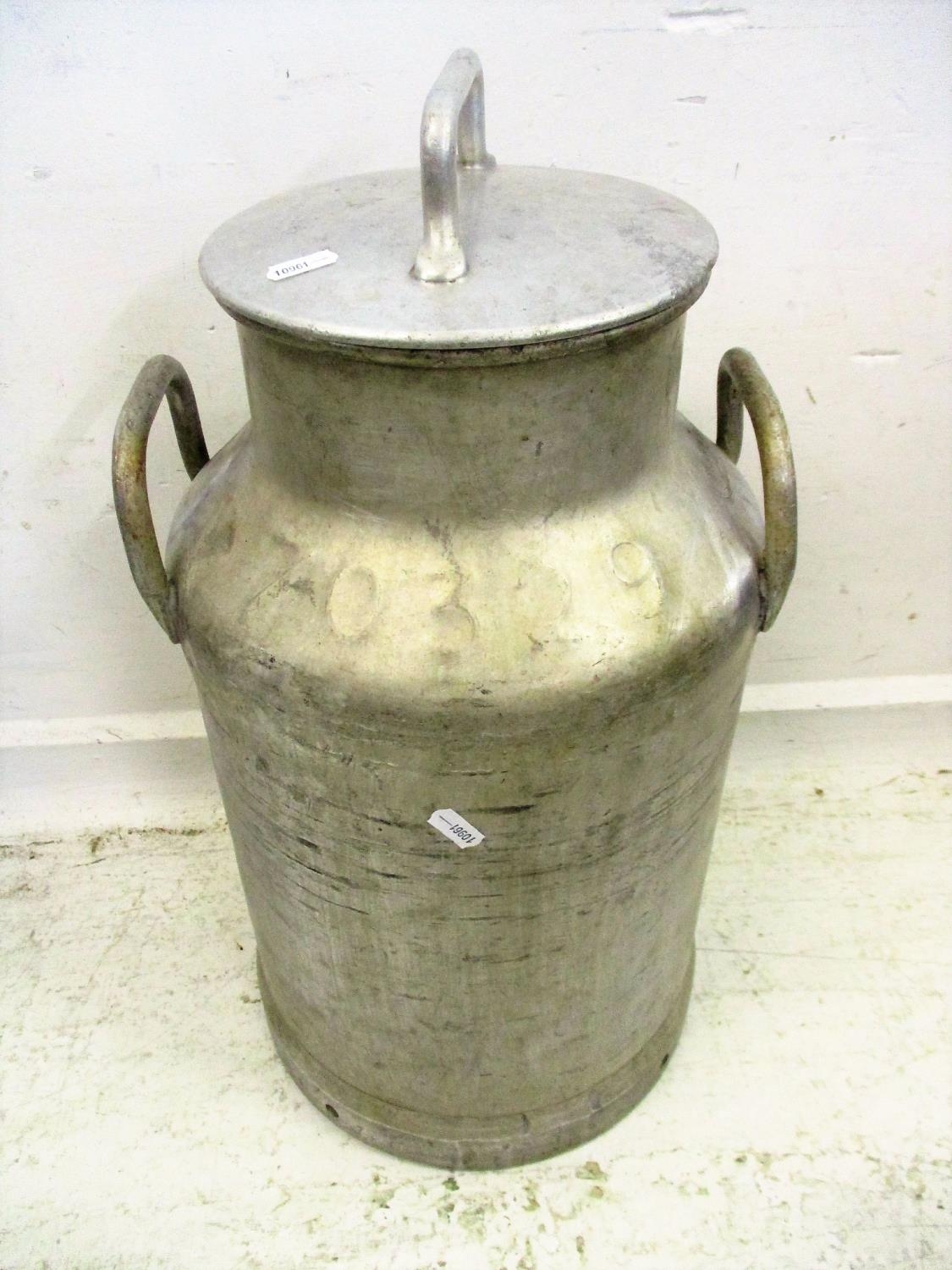 Aluminium Milk Churn Hugonnet Dijon Almasilium No. 70329