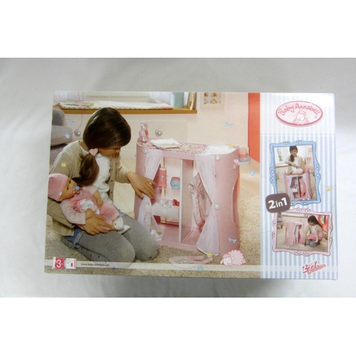 baby annabell 2 in 1 changing unit