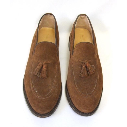 samuel windsor suede loafers