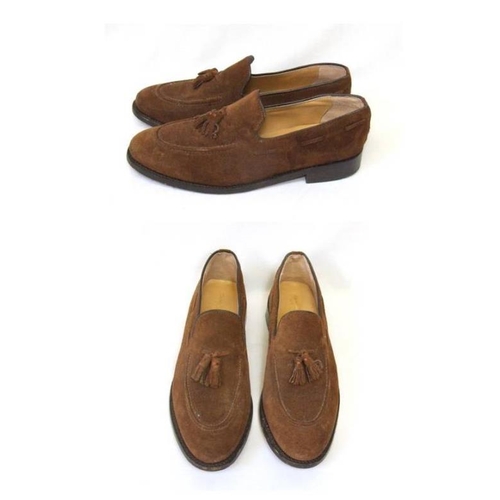 samuel windsor suede loafers