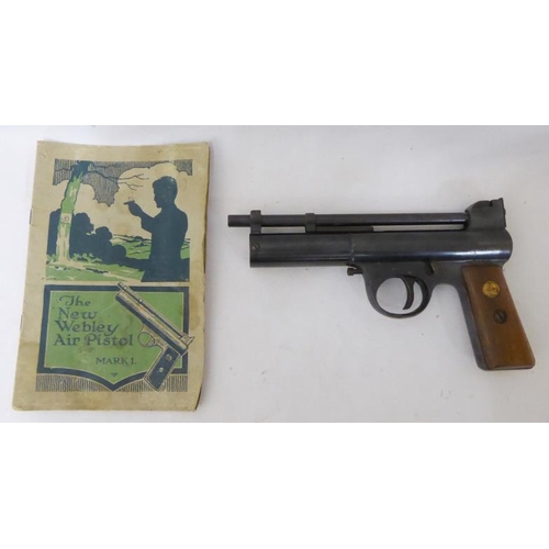 Libro "Webley Air Pistols" - ISBN 9780709066194 - Nueva Edición, Perfecto Estado - Para Coleccionistas Y Entusiastas