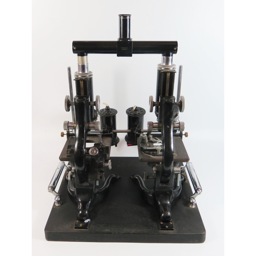 302f - A Forensic Comparison Microscope by W. Watson & Sons Ltd.