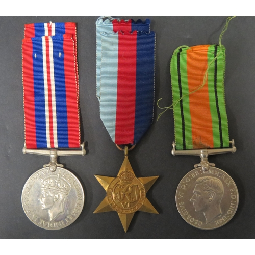 911 - Three GB WWII War Medals
