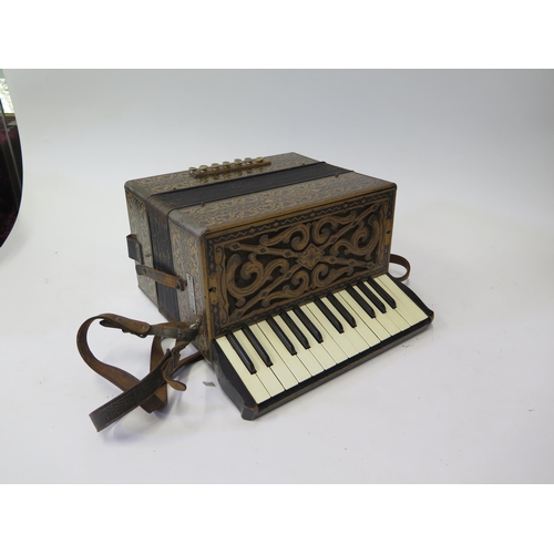 A Hohner Steel Reeds 12 Button Accordion Barnebys