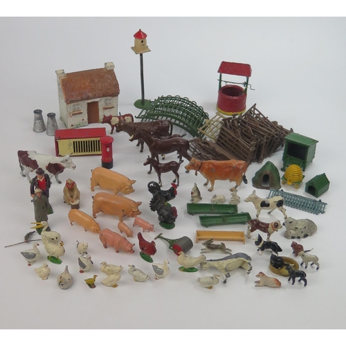 A Collection of Britains, FGT & Sons and Similar Lead Farm Animals ...