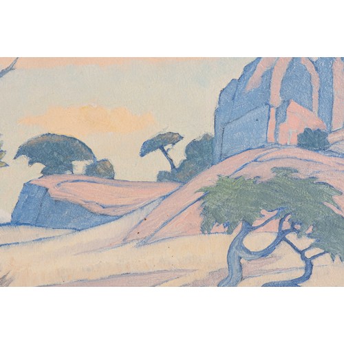 465 - Jacob Hendrik Pierneef (South Africa 1886 - 1957): THE WILD FIG TREE
