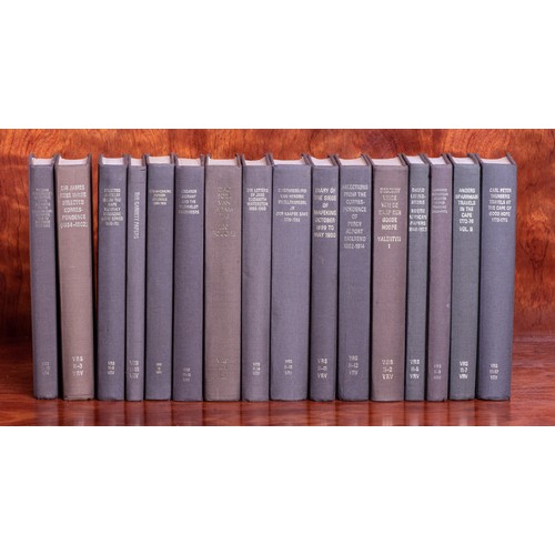 19 - Various AuthorsLot of 23 Van Riebeeck Society Volumes1. Joernaal van Paravicini di Capelli, First Se... 