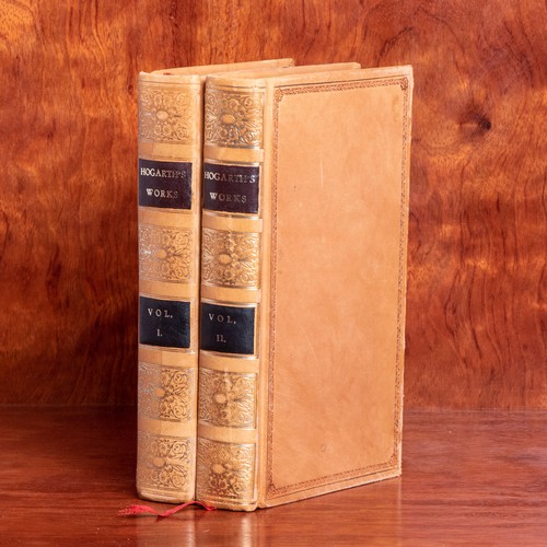 33 - William HogarthHogarth’s Works (2 Vols. Complete)London: J. and J. Boydell, 17938vo, cxxiii in... 