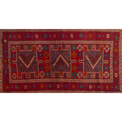 51 - A BALOUCH RUG, IRAN290 by 147cm