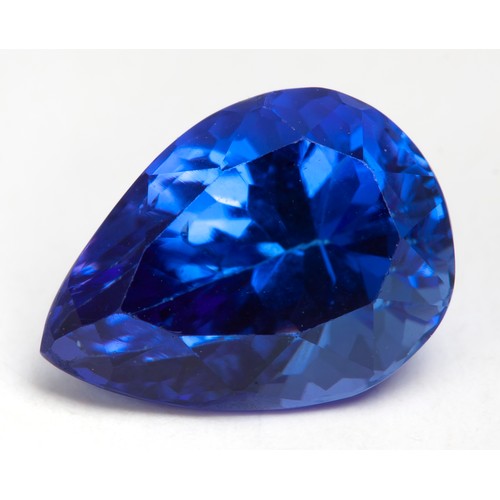 988 - AN UNMOUNTED CERTIFIED BLUE SAPPHIRE