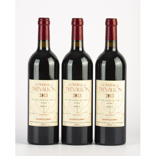 14 - 3 bottles of red wine. 2013 Domaine de Trevallon, France