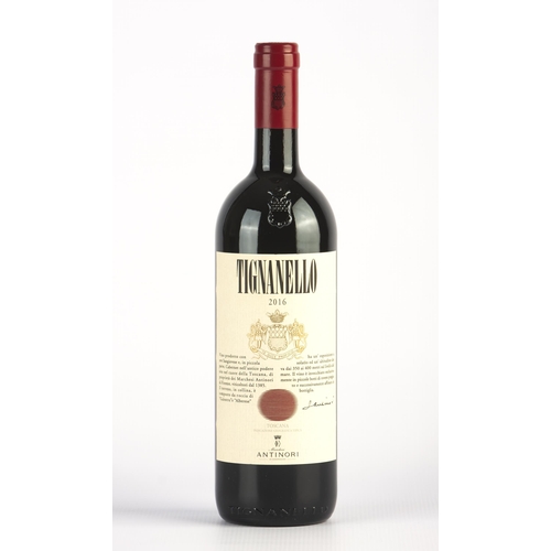 25 - 1 bottle of red wine. Tignanello 2016. Italy