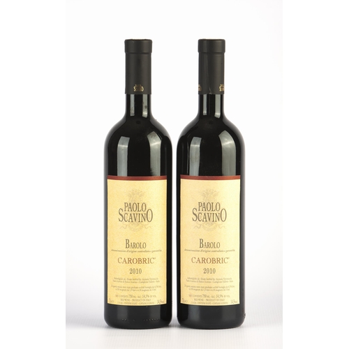 32 - 2 bottles of Paolo Scavino Barolo Carobric. 2010. Italy