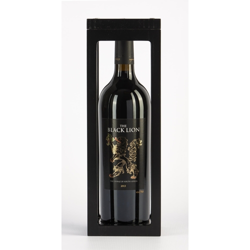 1 bottle of the Black Lion Shiraz. 2013. De Toren. South Africa