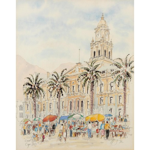 438 - David Coppinger (South African 1952 - ) GRAND PARADE, CAPE TOWN