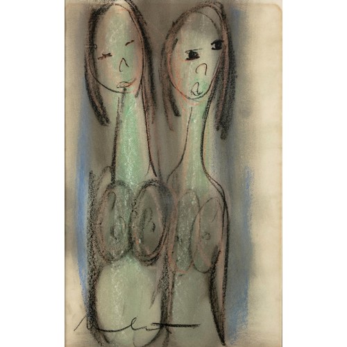 412 - Frans Claerhout (South African 1919 - 2006) TWO WOMEN