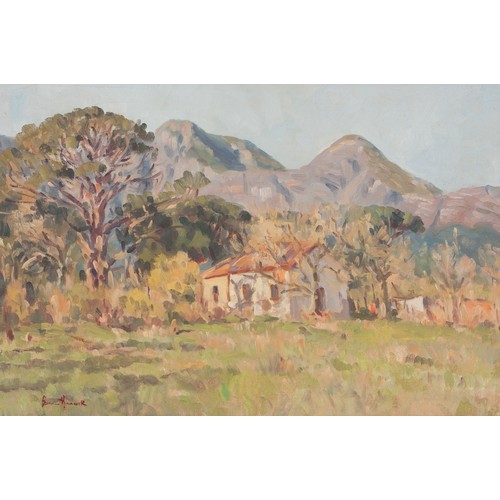 389 - Bruce Hancock (South African 1912 - 1990) SIR LOWRY PASS FARM SOMERSET WEST AREA