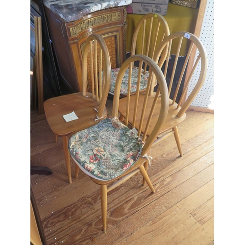 38 - Four Ercol kitchen chairs