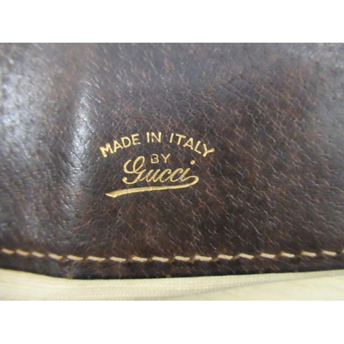 18 - Gucci Monogram tote handbag (some damages and wear)