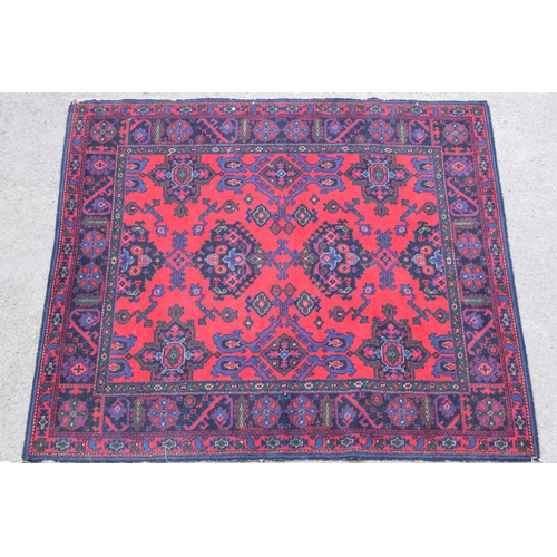 5 - Machine made Turkey pattern rug, 84ins x 72ins
