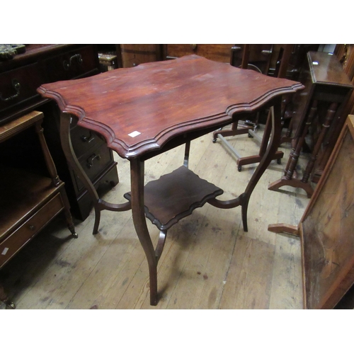 1922 - Small 19th Century mahogany rectangular drop-leaf Pembroke table on ring turned tapering supports, t... 