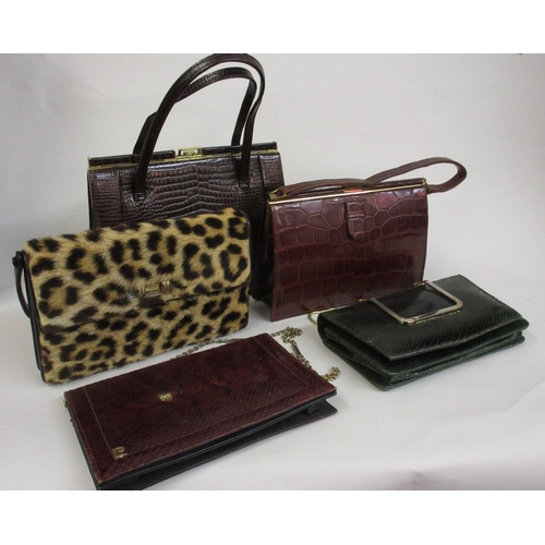 58 - Quantity of various ladies vintage handbags