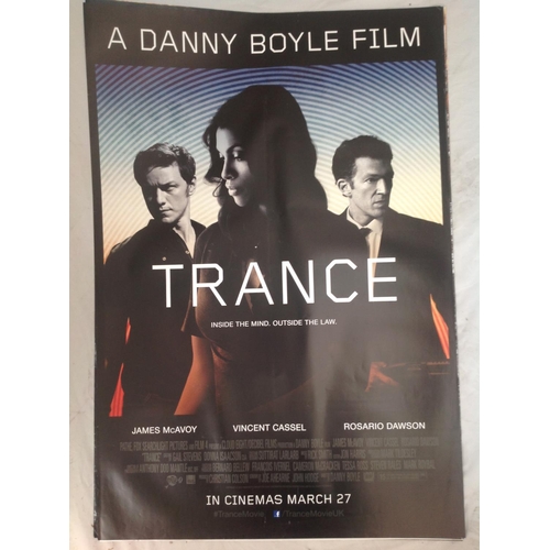 33 - Trance 2013 Danny Boyle movie poster. Starred James McEvoy. Double sided printing suitable for light... 
