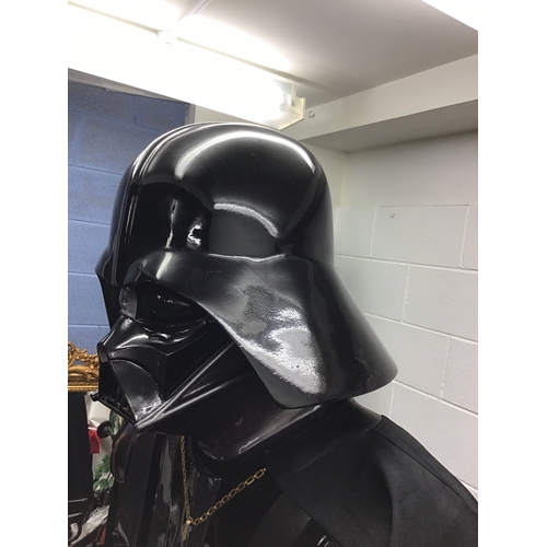 29 - Life size 7ft tall Darth Vader Star Wars Prop Statue. One of only 500 made by Hollywood special effe... 