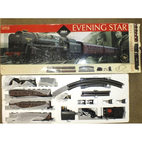 hornby evening star train set