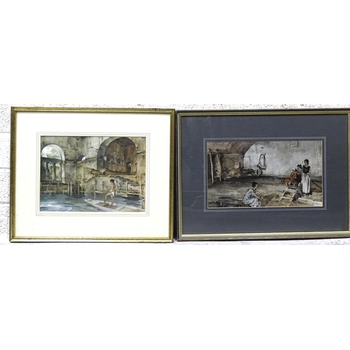 38 - WITHDRAWNAfter Sir William Russell-Flint (1880-1969), four limited-edition unsigned coloured prints:... 