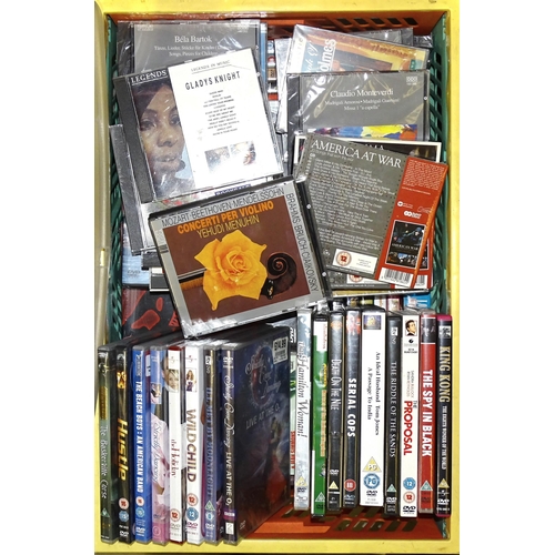 71 - A large quantity of film and tv series DVD's.
