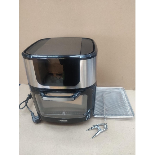 RRP £182.00 Princess Friggitrice ad Aria Forno Deluxe, 1800 W, 11 Litri,  Schermo Tattile Digitale, 1