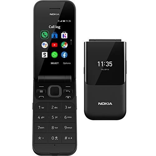 1092 - RRP £89.00 Nokia 2720 2.8 Inch 4G UK SIM-Free Feature Phone with Google Assistant (Single-SIM) - Bla... 