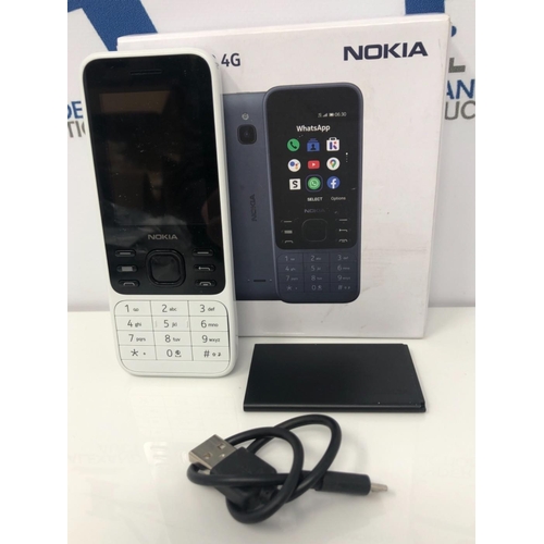 1113 - RRP £65.00 Nokia 6300 Telefono Cellulare 4G Dual Sim, Display 2.4